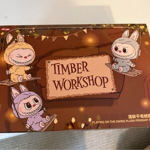 Timber Workshop labubu Plush Toy Set